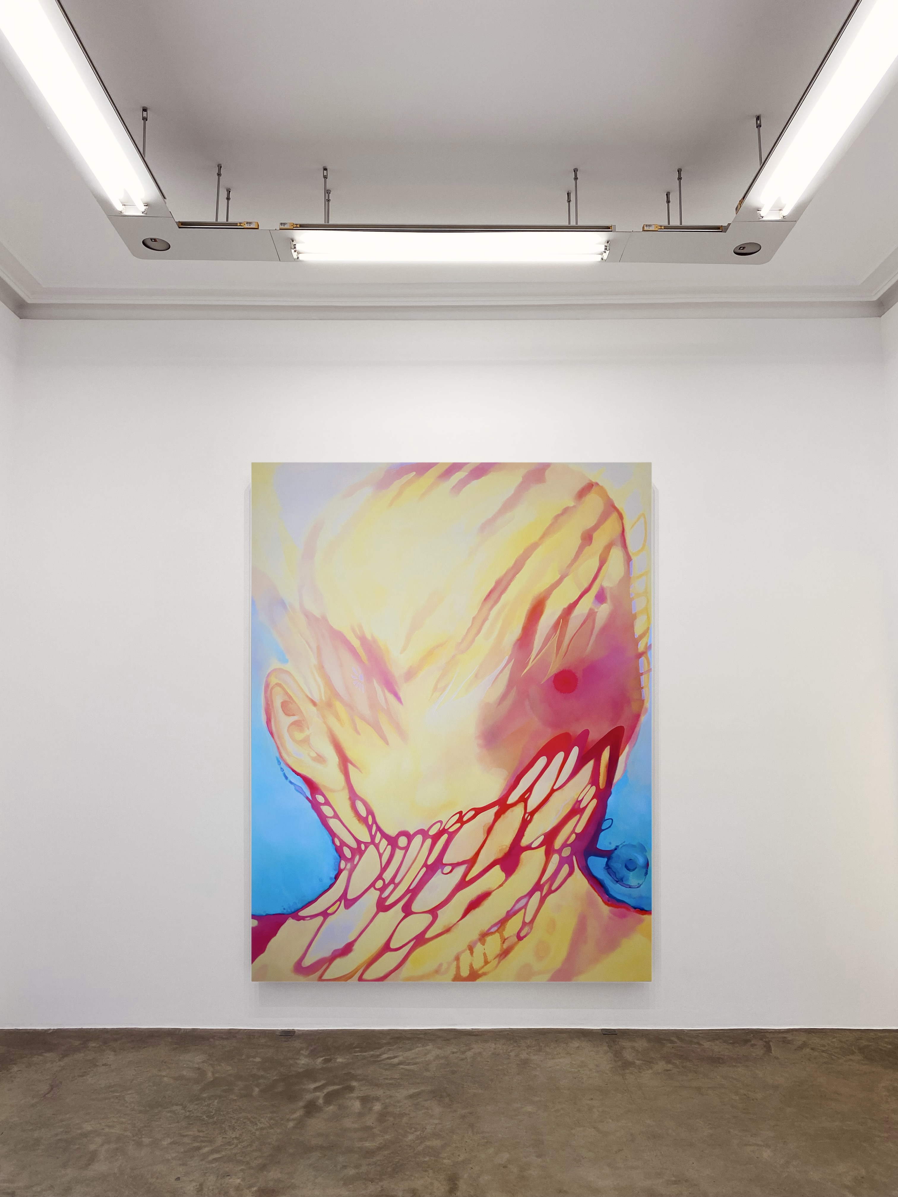 Title: Of Nothing, Size: 140 x 180 cm, Material: oil on canvas, Artist: Maik Wolfram, Date: 2024, Price: $100.000